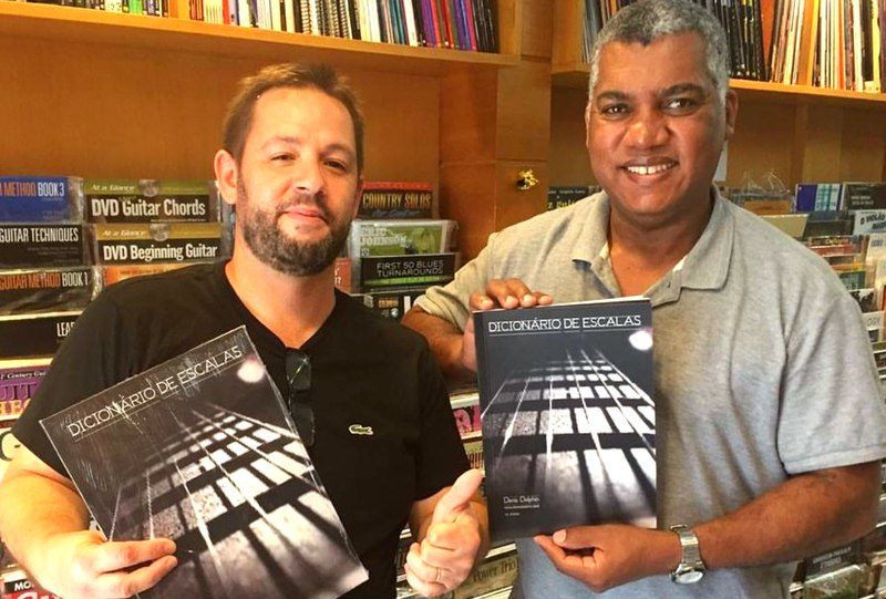 Denis Delphin com José Carlos, da FreeNote